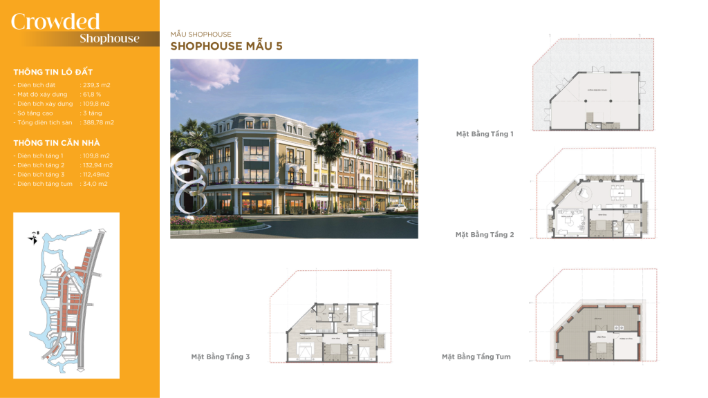 Nhà phố Thương mại Gold Coast